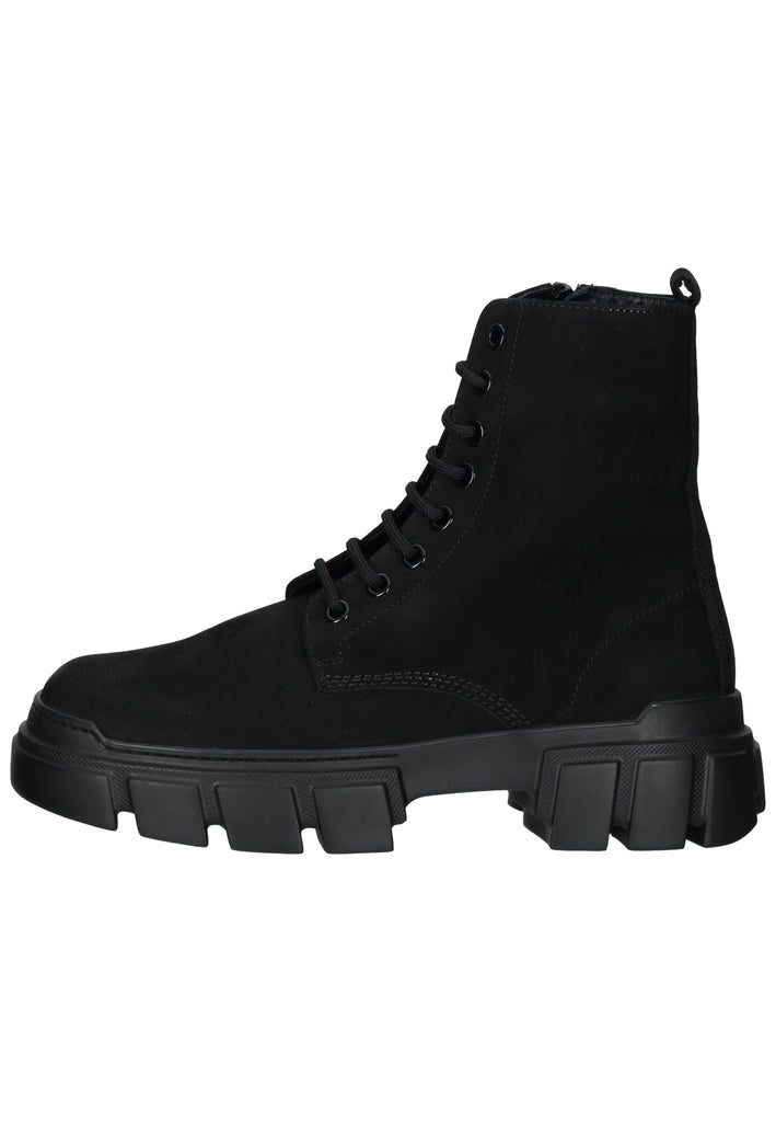 Högl Stiefelette Veloursleder Schwarz - surf4shoes