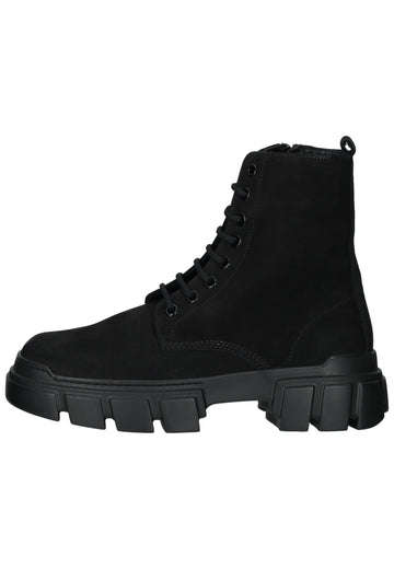 Högl Stiefelette Veloursleder Schwarz - surf4shoes