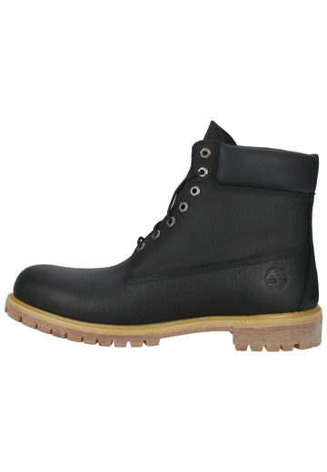 Timberland Stiefelette Glattleder Schwarz - surf4shoes
