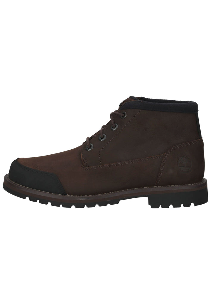 Timberland Stiefelette Glattleder Dunkelbraun - surf4shoes