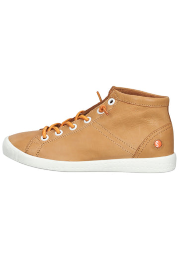 softinos Sneaker Leder Orange - surf4shoes