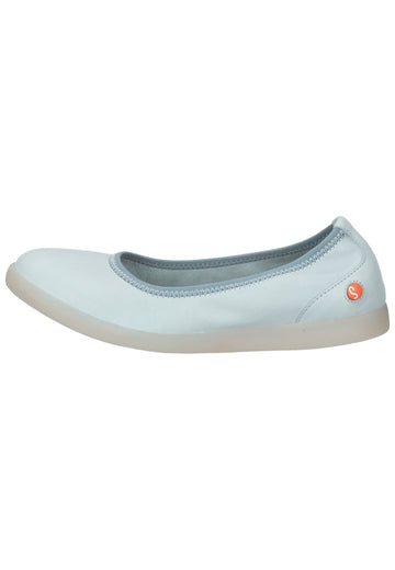 softinos Ballerinas Leder Hellblau - surf4shoes