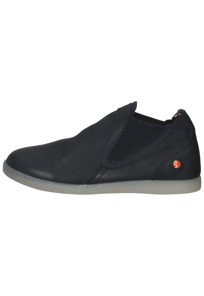 softinos Slipper Leder Navy - surf4shoes