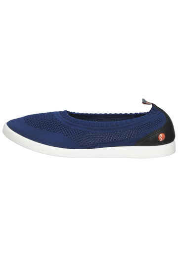 softinos Ballerinas Leder Navy - surf4shoes