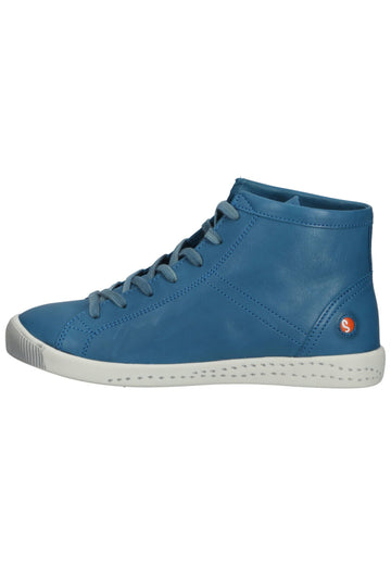 softinos Stiefelette Leder Blau - surf4shoes