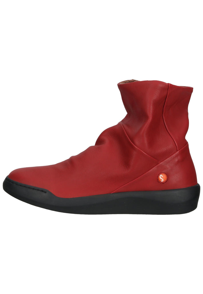 softinos Stiefelette Leder Rot - surf4shoes