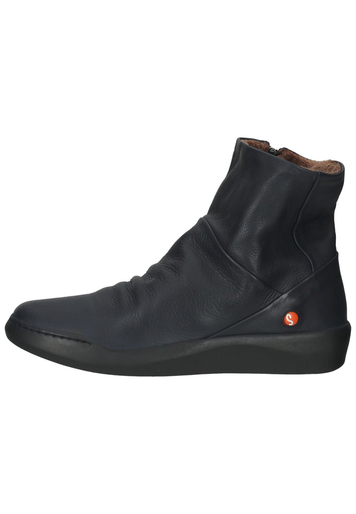 softinos Stiefelette Leder Navy - surf4shoes