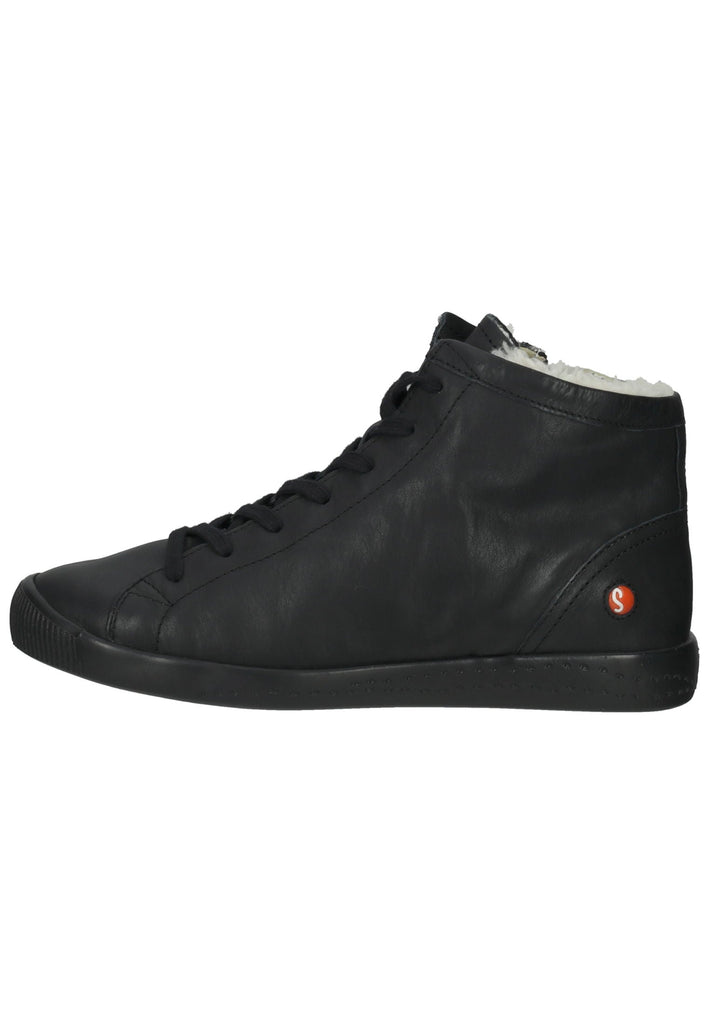 softinos Stiefelette Leder Schwarz Warmfutter - surf4shoes