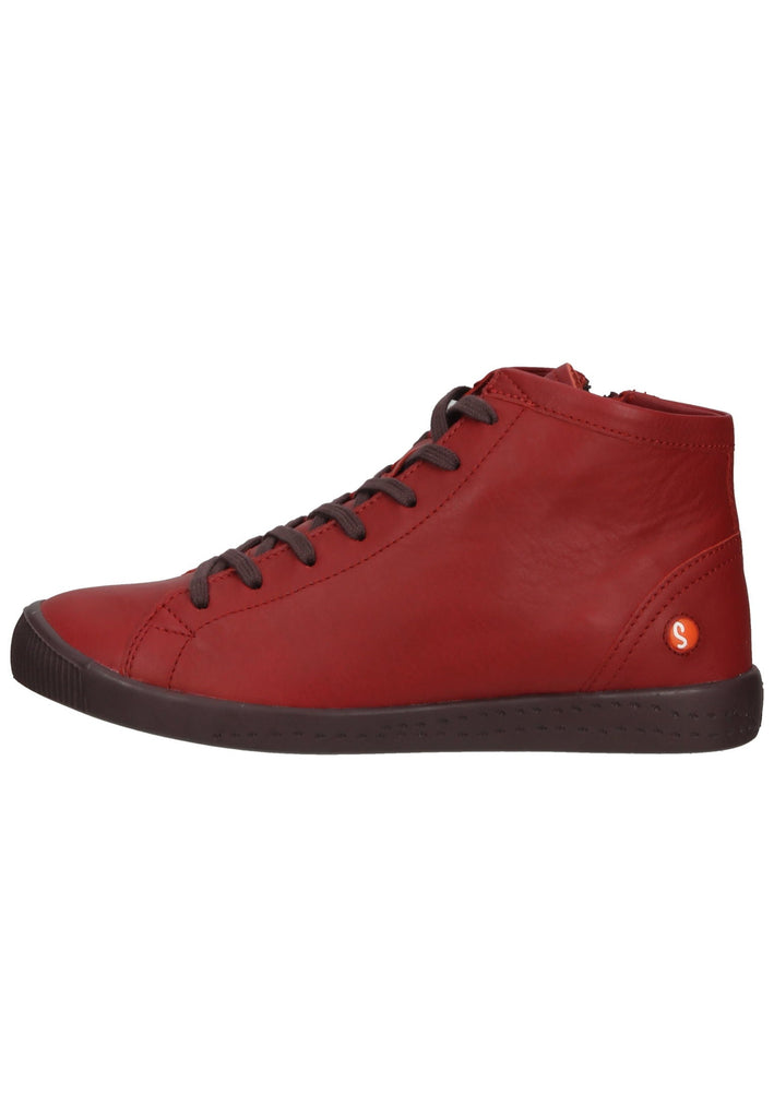 softinos Stiefelette Leder Rot - surf4shoes