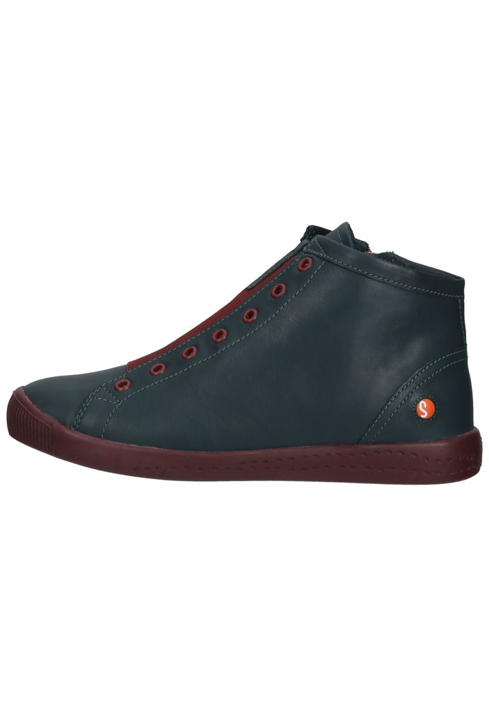 softinos Sneaker Leder Forest - surf4shoes