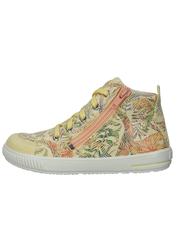 Superfit Sneaker Leder Gelb - surf4shoes