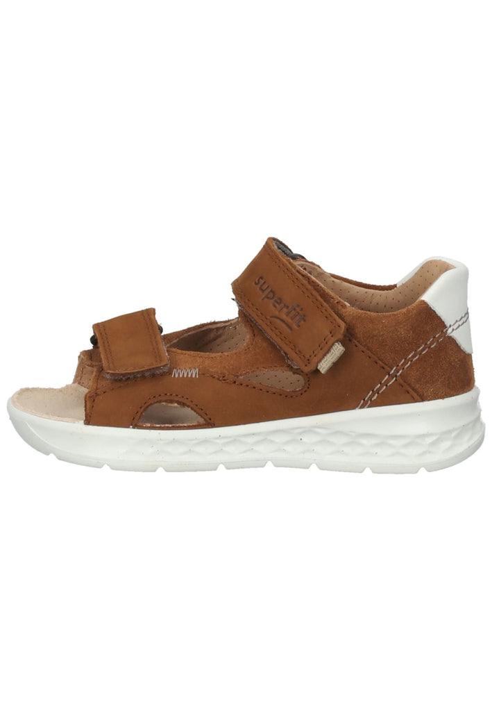 Superfit Sandalen Nubuk/Velours Braun/Beige - surf4shoes