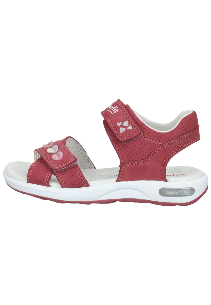 Superfit Sandalen Nubukleder Pink - surf4shoes