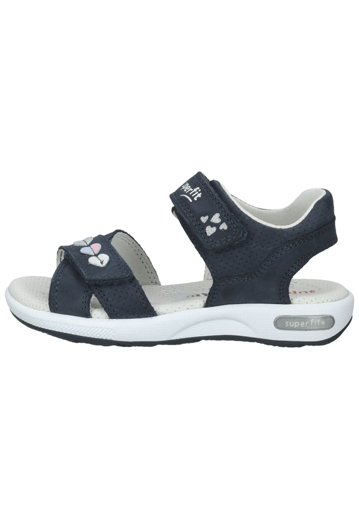 Superfit Sandalen Nubukleder Blau - surf4shoes