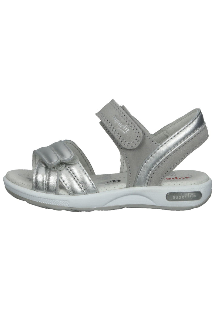 Superfit Sandalen Leder Silber/Grau - surf4shoes