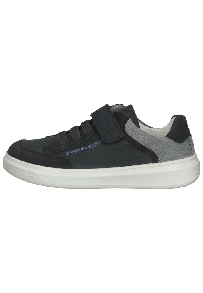 Superfit Sneaker Leder/Textil Grau - surf4shoes