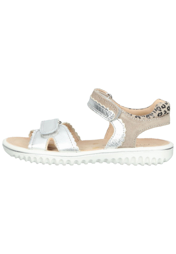 Superfit Sandalen Leder Silber/Beige - surf4shoes