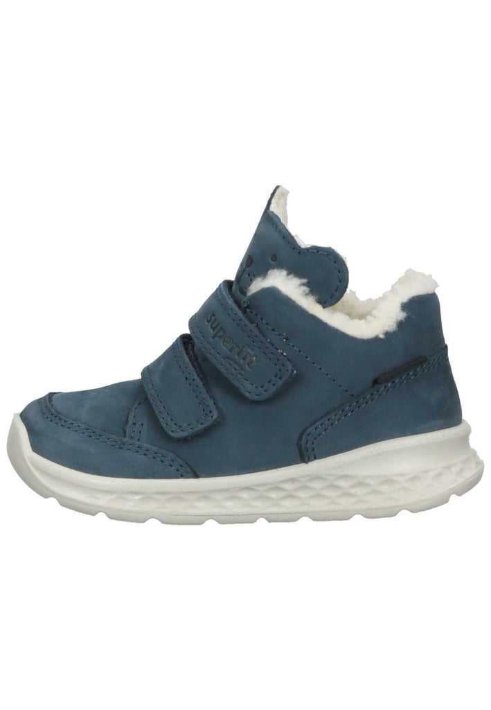 Superfit Sneaker Nubukleder Blau - surf4shoes