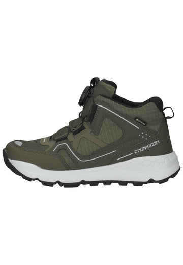 Superfit Sneaker Lederimitat/Textil Grün/Schwarz - surf4shoes