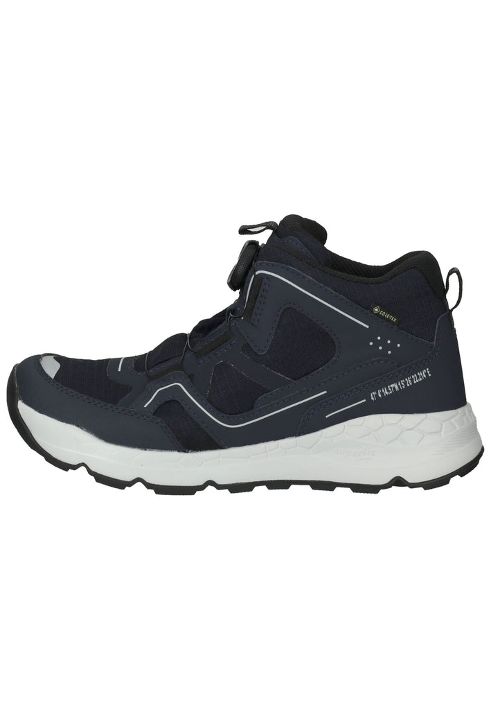 Superfit Sneaker Lederimitat/Textil Blau/Schwarz - surf4shoes