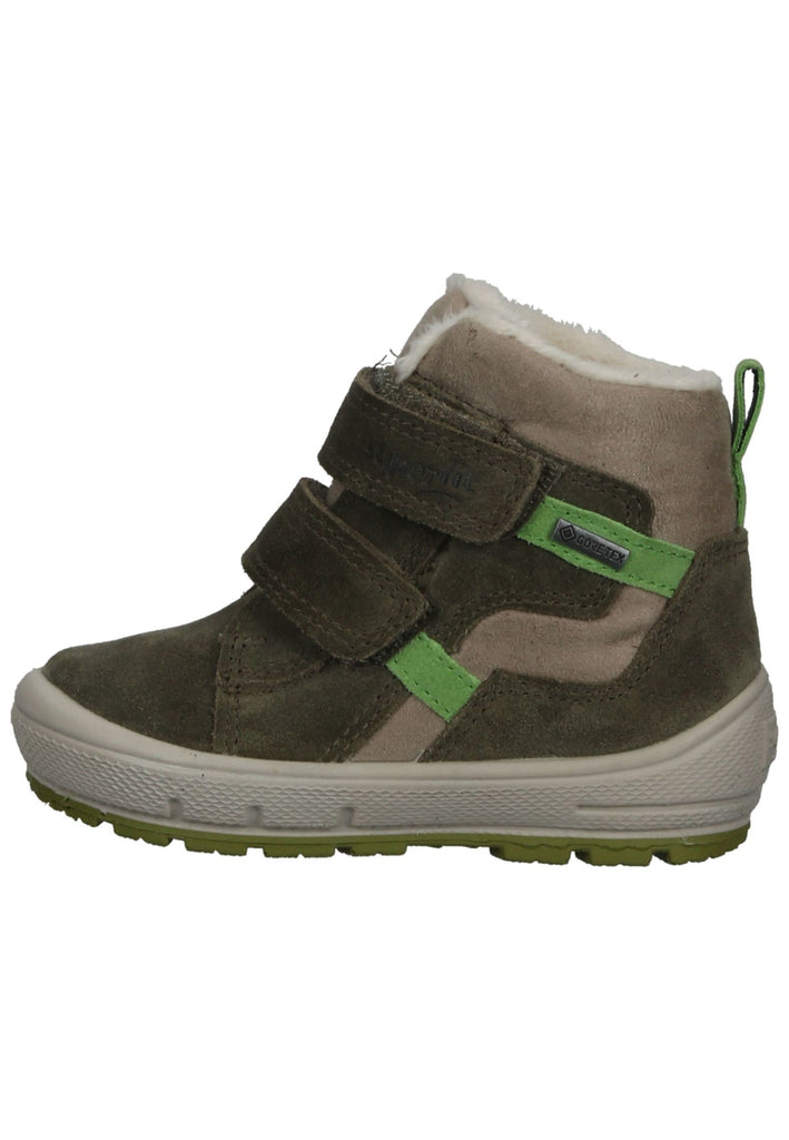 Superfit Stiefel Veloursleder/Textil Grün Warmfutter - surf4shoes