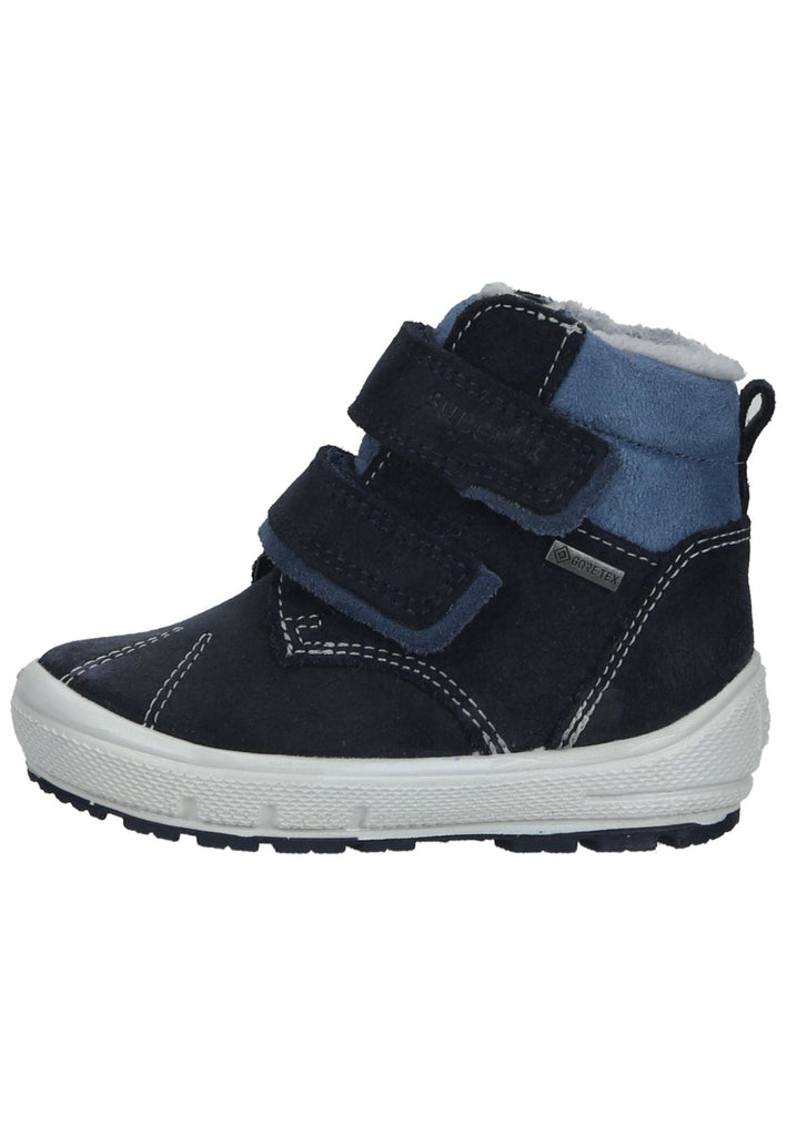 Superfit Stiefel Veloursleder Blau Warmfutter - surf4shoes