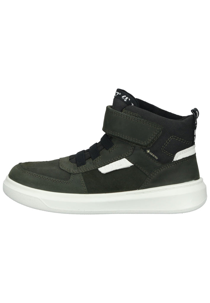 Superfit Sneaker Nubukleder/Textil Grün - surf4shoes