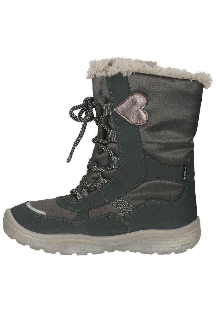 Superfit Stiefel Lederimitat/Textil Grau Warmfutter - surf4shoes