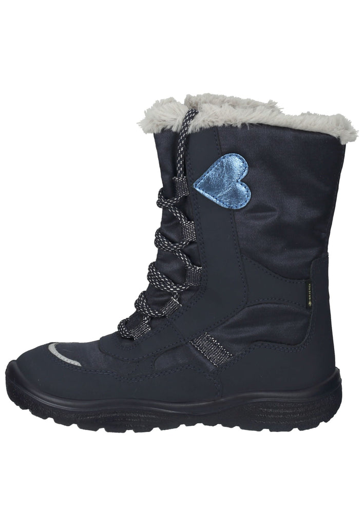 Superfit Stiefel Lederimitat/Textil Blau Warmfutter - surf4shoes
