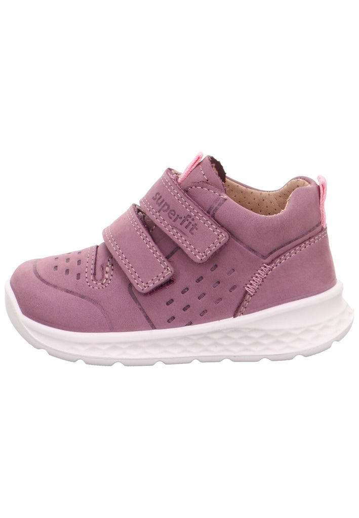Superfit Sneaker Nubukleder Lila - surf4shoes