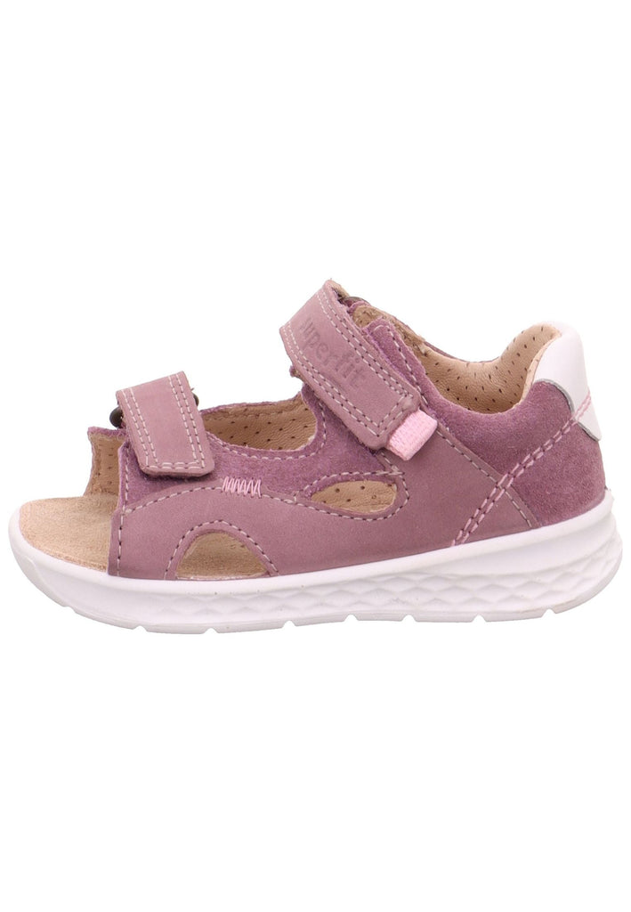 Superfit Sandalen Nubukleder Lila - surf4shoes