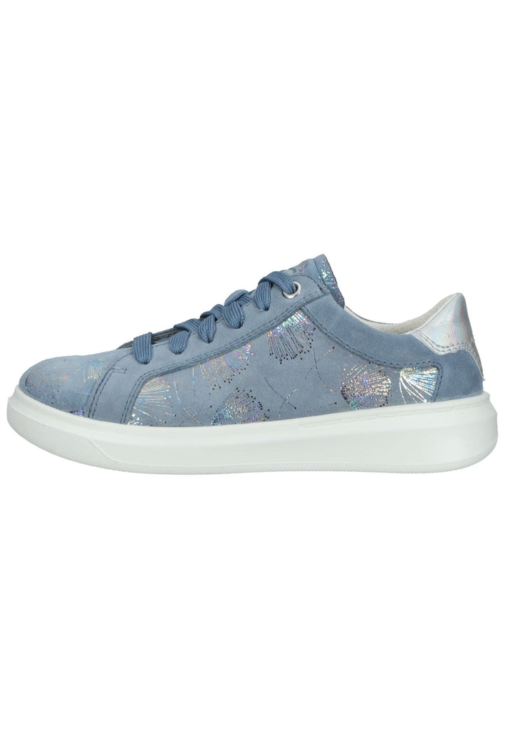 Superfit Sneaker Veloursleder Blau - surf4shoes