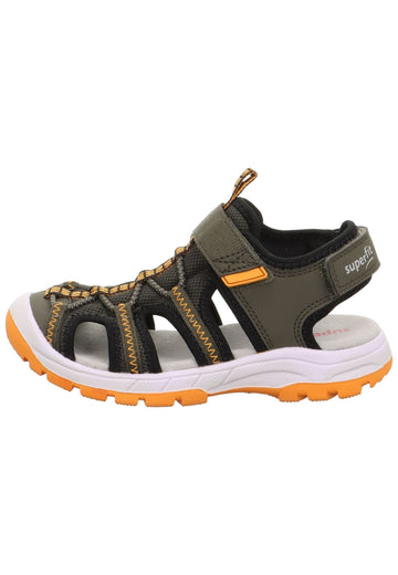 Superfit Sandalen Lederimitat/Textil Grün - surf4shoes