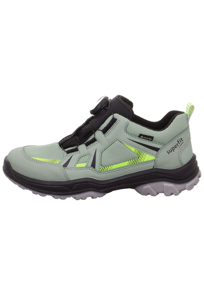 Superfit Sneaker Lederimitat/Textil Grün - surf4shoes