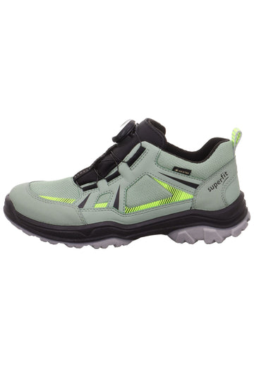 Superfit Sneaker Lederimitat/Textil Grün - surf4shoes