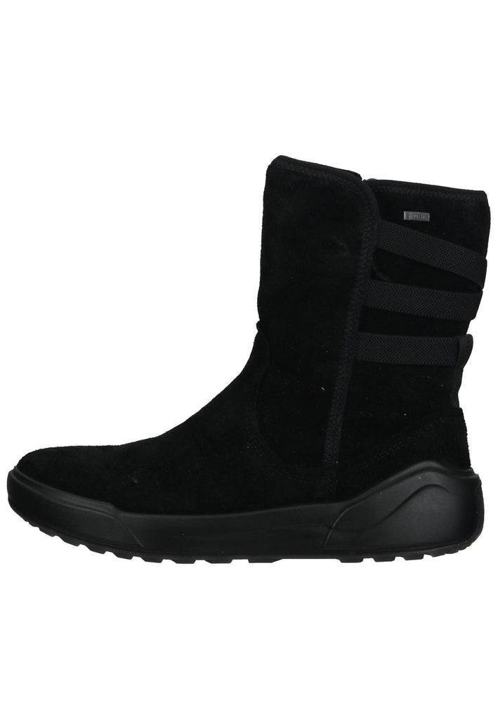 Legero Stiefelette Veloursleder Schwarz Warmfutter - surf4shoes