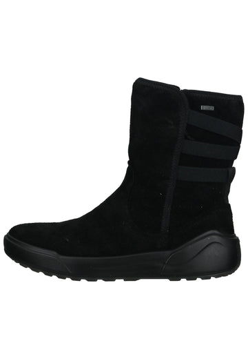 Legero Stiefelette Veloursleder Schwarz Warmfutter - surf4shoes