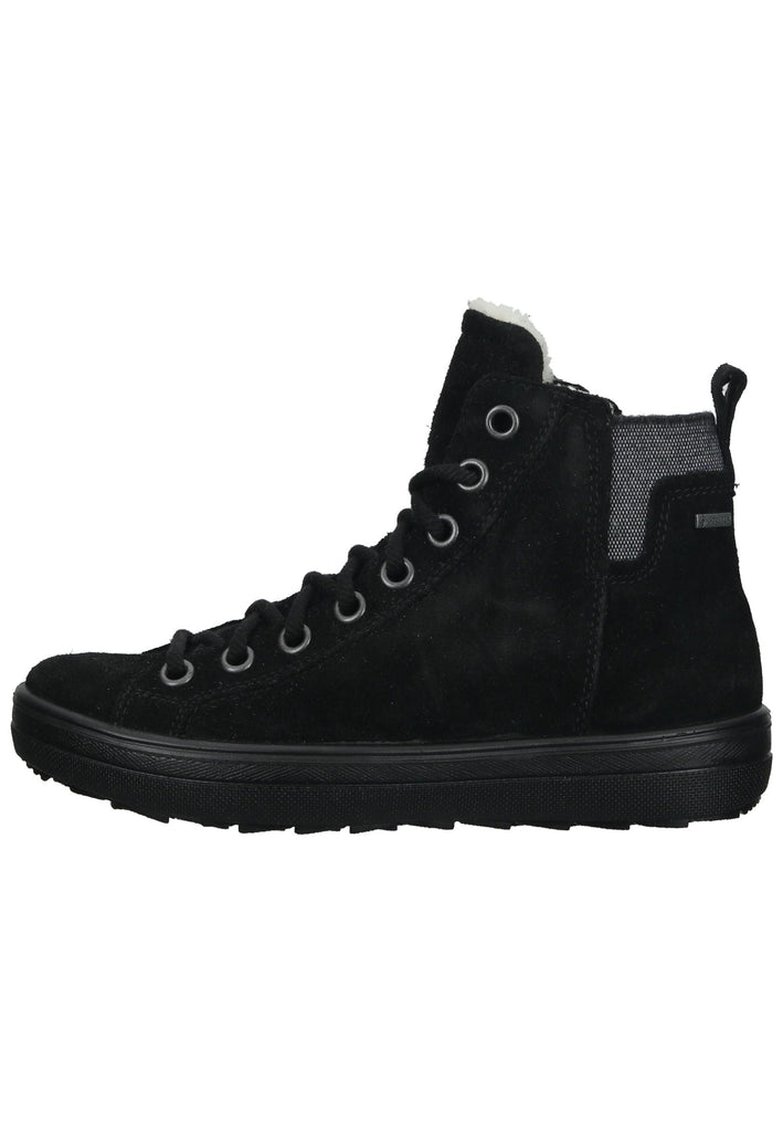 Legero Stiefelette Veloursleder Schwarz Warmfutter - surf4shoes