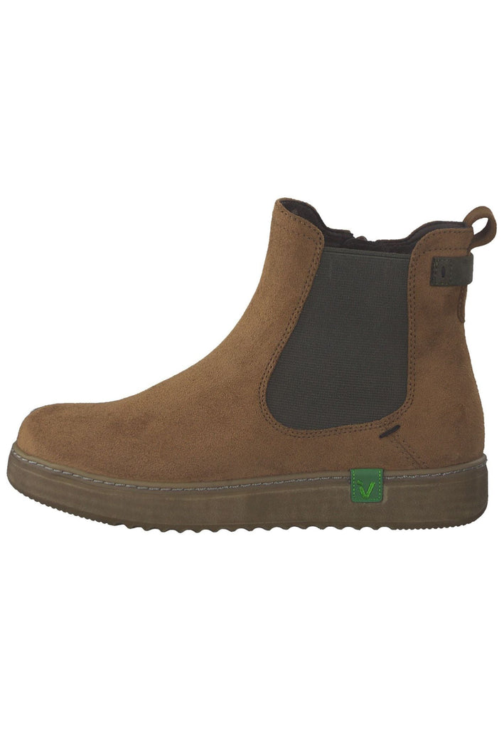 Jana Stiefelette Textil Cognac - surf4shoes