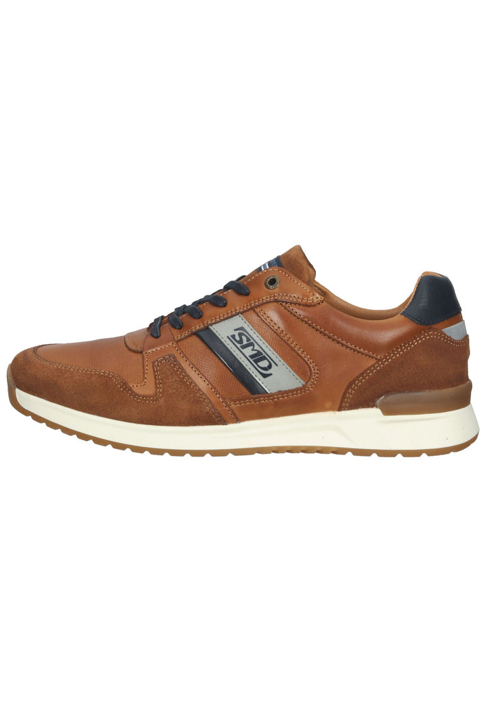 Salamander Sneaker Leder Braun/Blau - surf4shoes