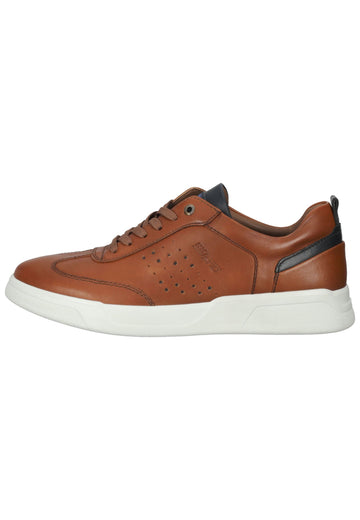 Salamander Sneaker Glattleder Braun/Blau - surf4shoes