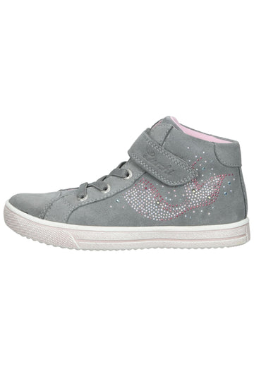 Lurchi Sneaker Veloursleder Grau - surf4shoes