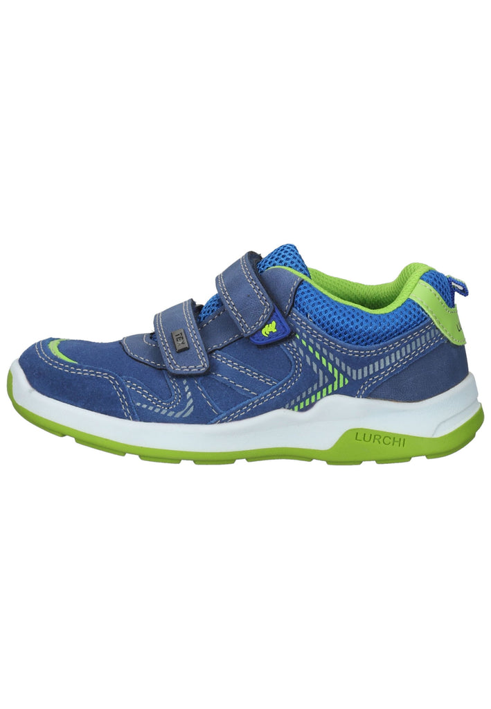 Lurchi Sneaker Veloursleder/Textil Blau/Grün - surf4shoes