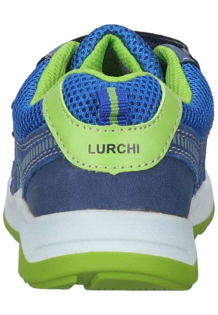Lurchi Sneaker Veloursleder/Textil Blau/Grün - surf4shoes