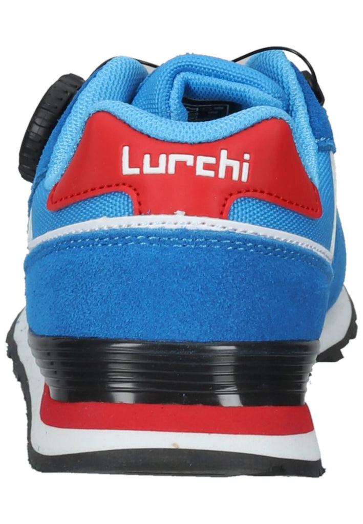 Lurchi Sneaker Veloursleder/Textil Blau/Rot - surf4shoes