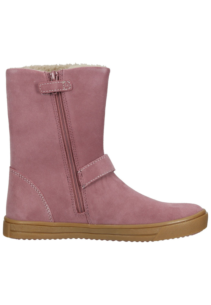 Lurchi Stiefelette Leder Rosa Warmfutter - surf4shoes