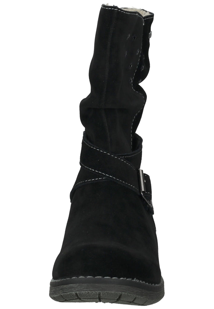 Lurchi Stiefelette Leder Schwarz Warmfutter - surf4shoes