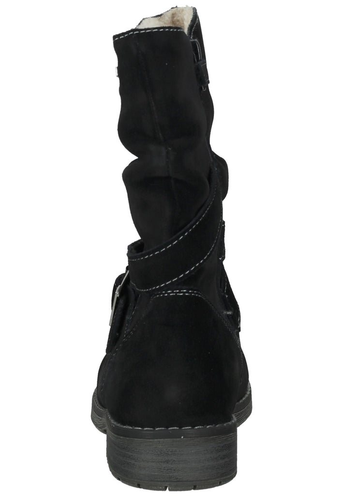 Lurchi Stiefelette Leder Schwarz Warmfutter - surf4shoes