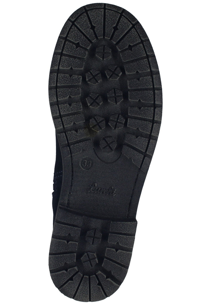 Lurchi Stiefelette Leder Blau Warmfutter - surf4shoes