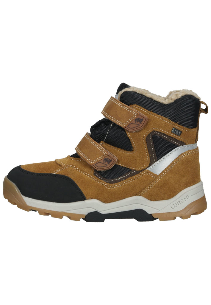 Lurchi Stiefelette Leder Tan Warmfutter - surf4shoes